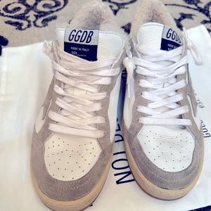 Shearling lined Golden Goose BallStar size 36
